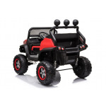 Elektrické autíčko Mercedes Unimog S - nelakované - červené